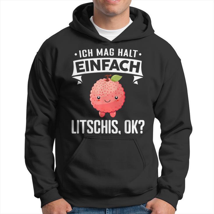 Litschi Ich Mag Halt Einfach Litschis Hoodie