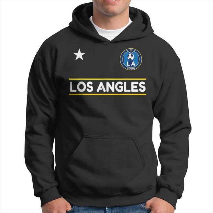 Los Angles La Soccer Team Jersey Mini Badge Ii Hoodie