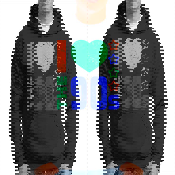 I Love The 90'S Fiesta De Los 90 De Estilo Retro Sudadera