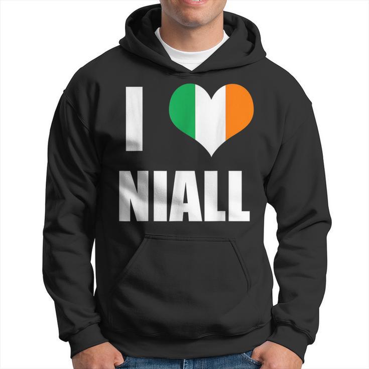 I Love Niall Ireland Flag Hoodie