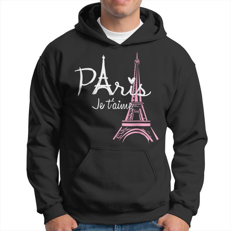I Love Paris Eiffel Tower France French Souvenir Hoodie
