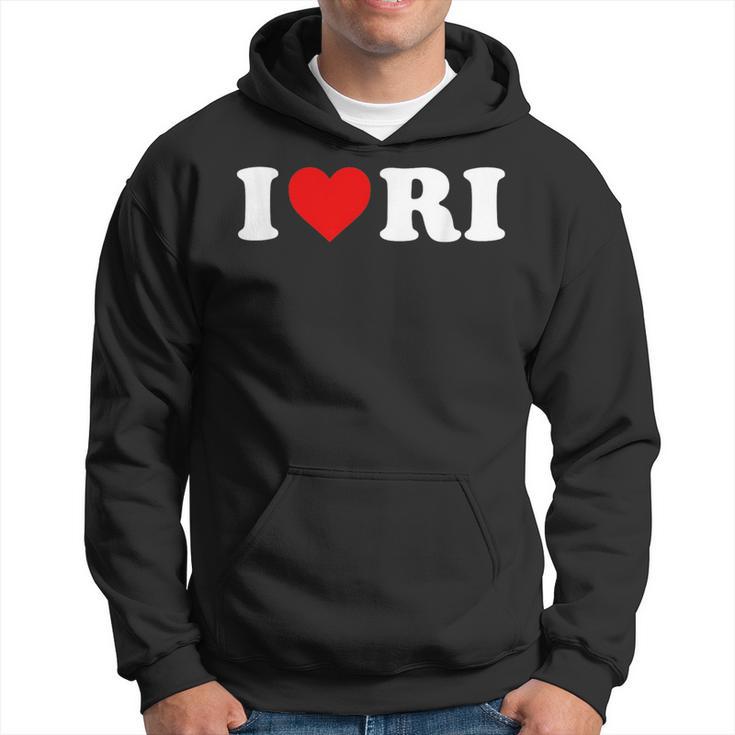 I Love Ri Heart Rhode Island Hoodie