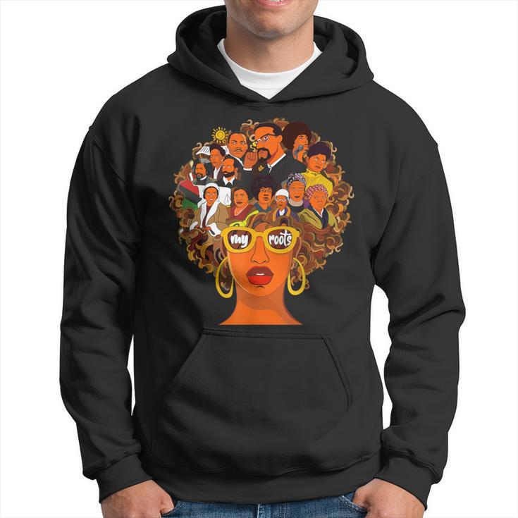 I Love My Roots Back Powerful Black History Month Dna Pride Hoodie