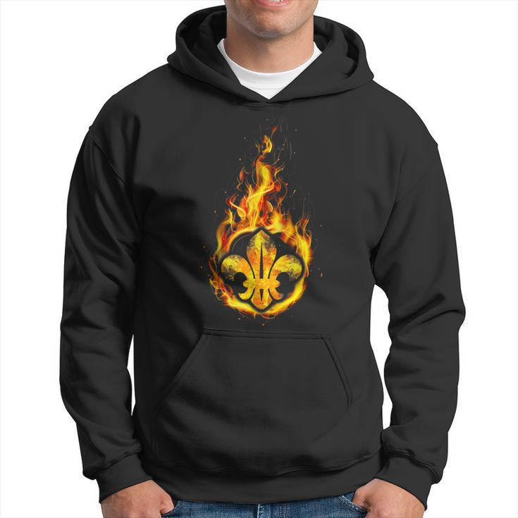 I Love Scouting Fire Scout Leader Best Cool Scout Hoodie