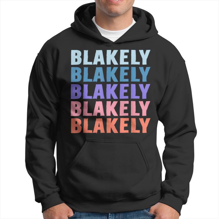 Lustiges Geschenk Name Blakely Personalisierterorname Kapuzenpullover