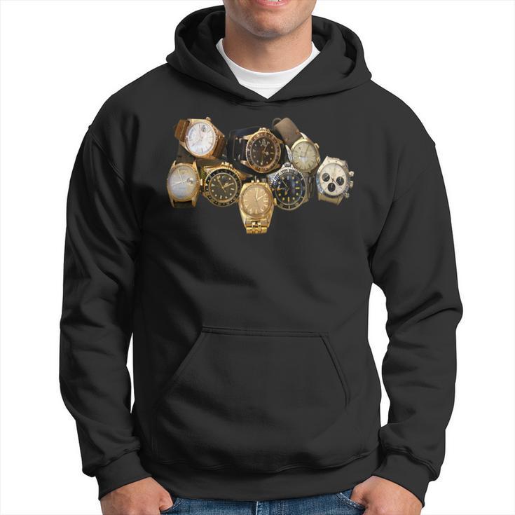 Luxury Vintage Watches Horology Time Wristwatches Hoodie