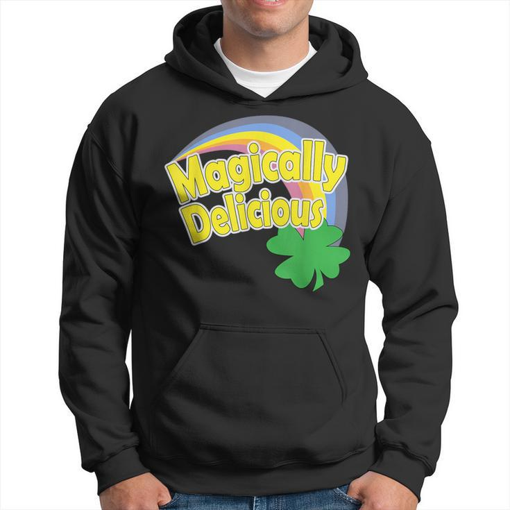 Magically Delicious St Patrick's Day Lucky Charms Rainbow Hoodie