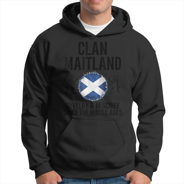 Maitland Clan Scottish Family Name Scotland Heraldry Hoodie
