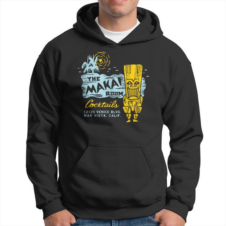 Makai Room Tiki Bar Los Angeles Retro Vintage Hoodie