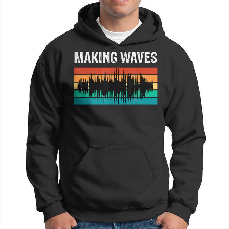 Making Sound Waves Beats Beat Makers Music Producer Hoodie