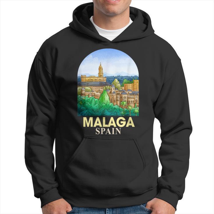 Malaga Spain Travel Catedral De Malaga Traveling Spain Trip Hoodie