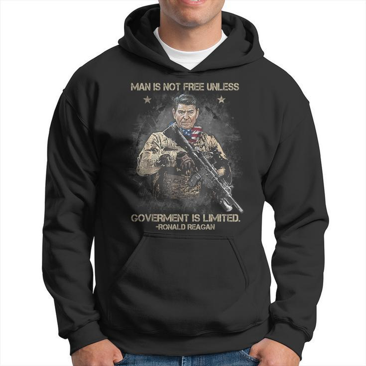 Man Is Not Free Unless Government Is Limited Hoodie
