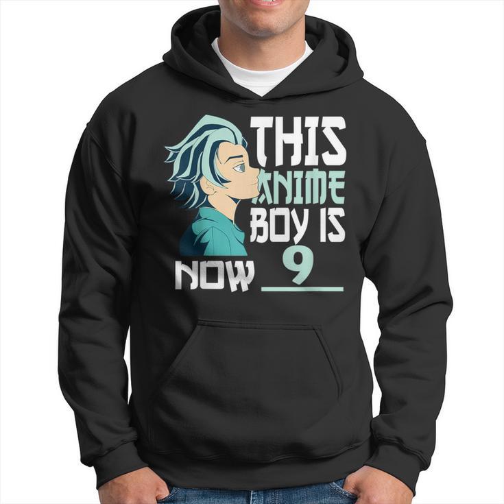 Manga This Anime Boy Is Now 9 Years Old 9 Th Birthday Hoodie