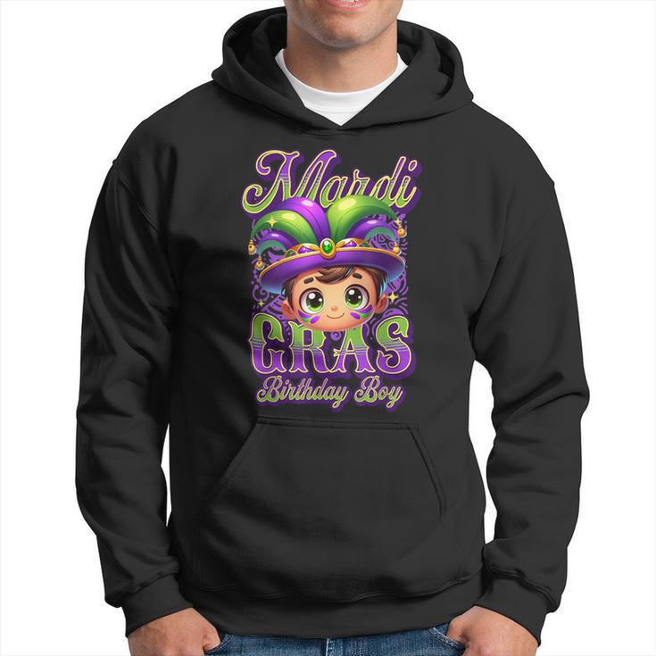 Mardi Gras Geburtstag Junge Kinder Männer Sohn Papa Ehemann Nola Kapuzenpullover