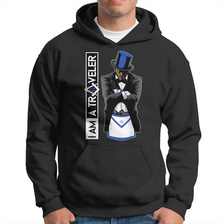 Masonic I Am A Traveler Freemason To The East Father's Day Hoodie