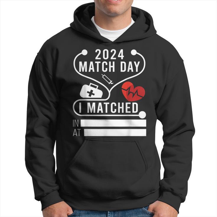 Match Day 2024 Medical School Residency Medicine Physicians Hoodie