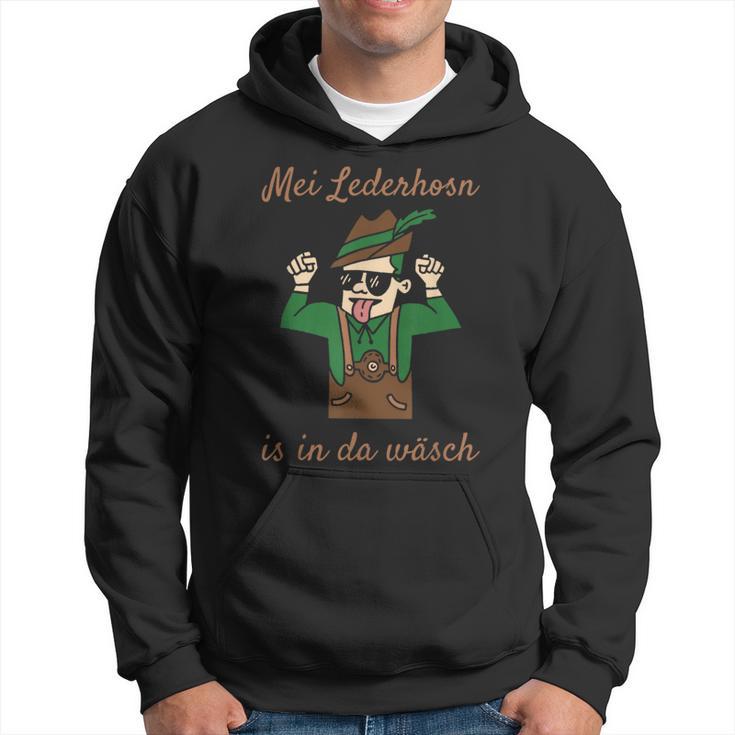 Mei Lederhosn Is In Da Wäsch Ersatz Lederhosen Schwarzes Hoodie