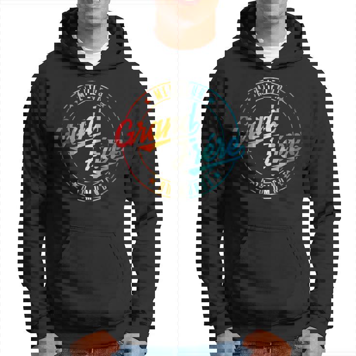 Meilleur Grand Frére Du Monde Cadeau Pour Grand Frére Sweat à capuche
