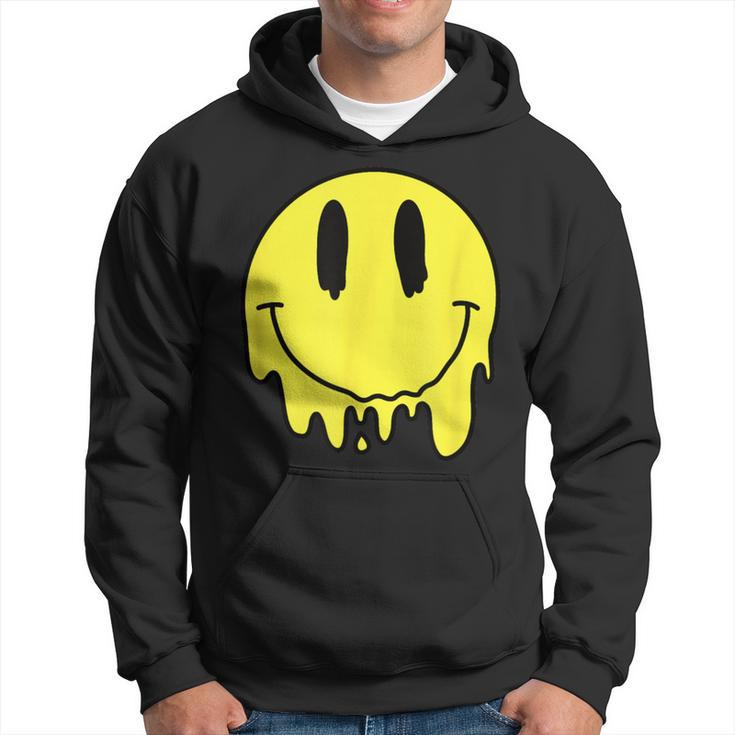 Melting Yellow Smile Smiling Melted Dripping Face Cute Hoodie