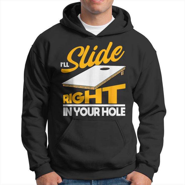 Men's Joke For The Sport Of Cornhole Hoodie