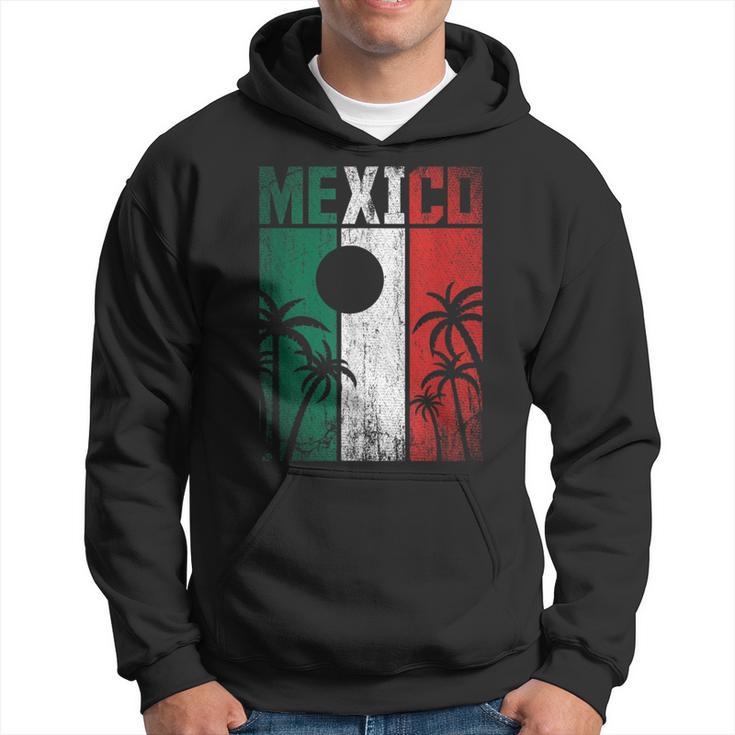 Mexican Flag Retro Cancun Mexico Kapuzenpullover