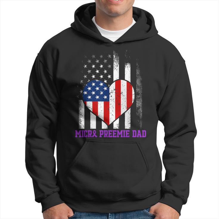 Micro Preemie Nicu New Dad Strength Premature Birth Da1 Hoodie