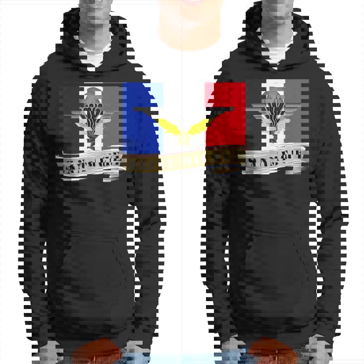 Militaire Saint-Michel Patron Parachutiste France Armée Sweat à capuche
