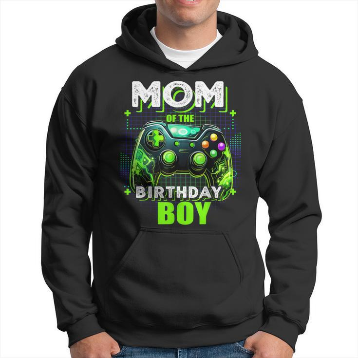 Mom Of The Birthday Boy Matching Video Game Birthday Party Hoodie