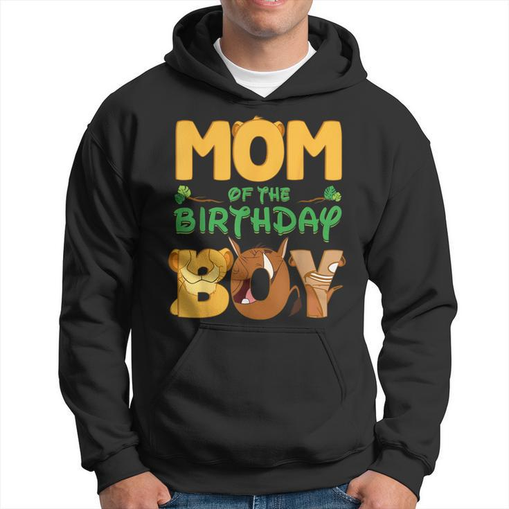 Mom And Dad Birthday Boy Lion Family Matching Hoodie
