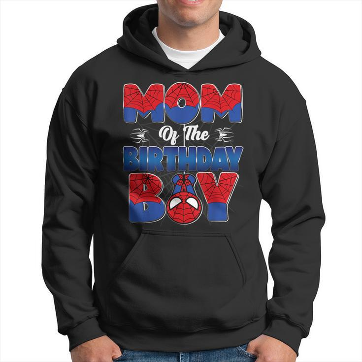 Mom And Dad Birthday Boy Spider Family Matching Hoodie
