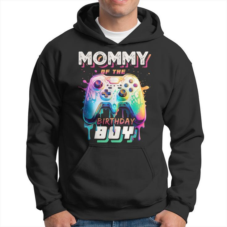Mommy Of The Birthday Boy Matching Video Game Birthday Party Hoodie