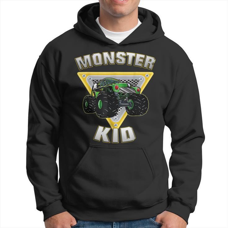 Monster Truck Kid Monster Truck Are My Jam Truck Lovers Hoodie