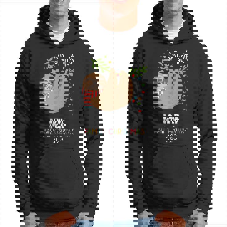Moore Family Name Moore Family Christmas Hoodie