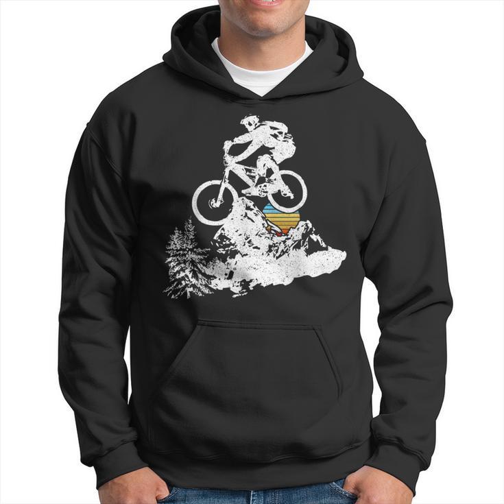 Mtb Vintage Bike Fans Boys Youth Mtb Accessories Hoodie