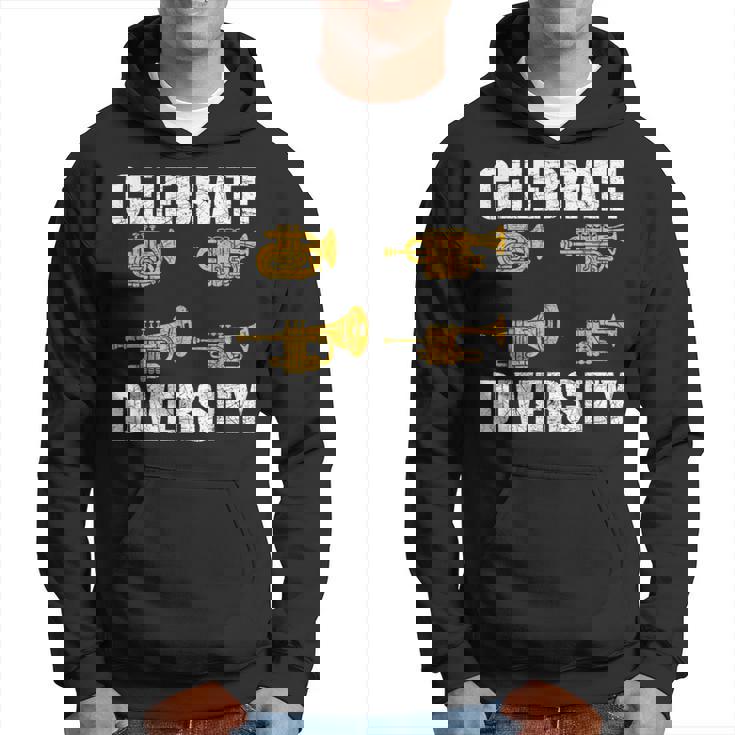 Musical Instruments Musician Idea Orchestra Trumpet Hoodie