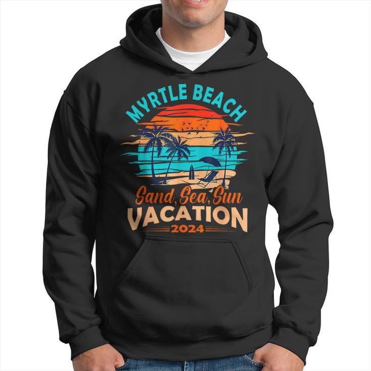 Myrtle Beach Vacation 2024 Matching Family Group Hoodie