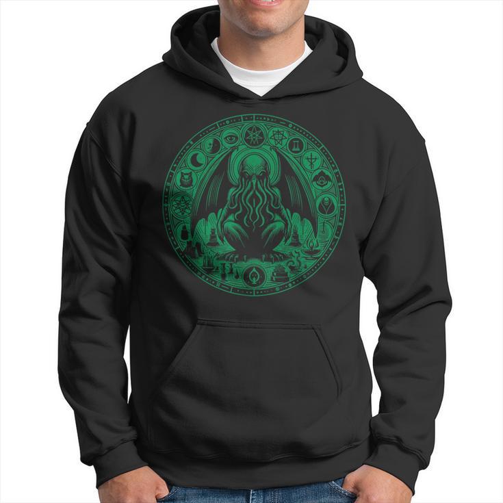 Mystischer Krake Cthulhu Kapuzenpullover