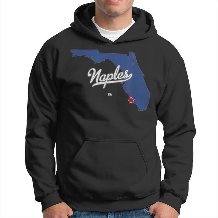 Naples Florida Fl Map Hoodie