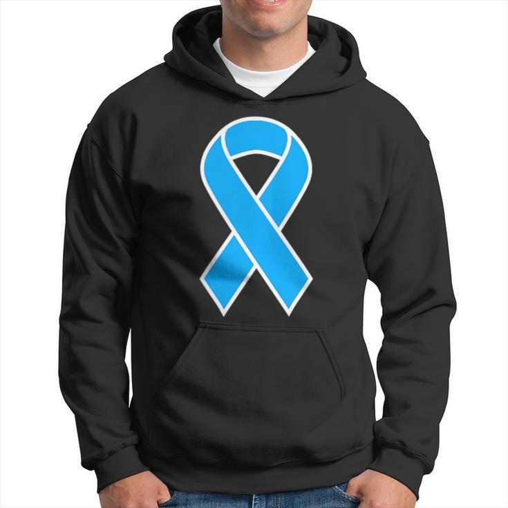 National Foster Care Month Blue Ribbon In Corner Hoodie