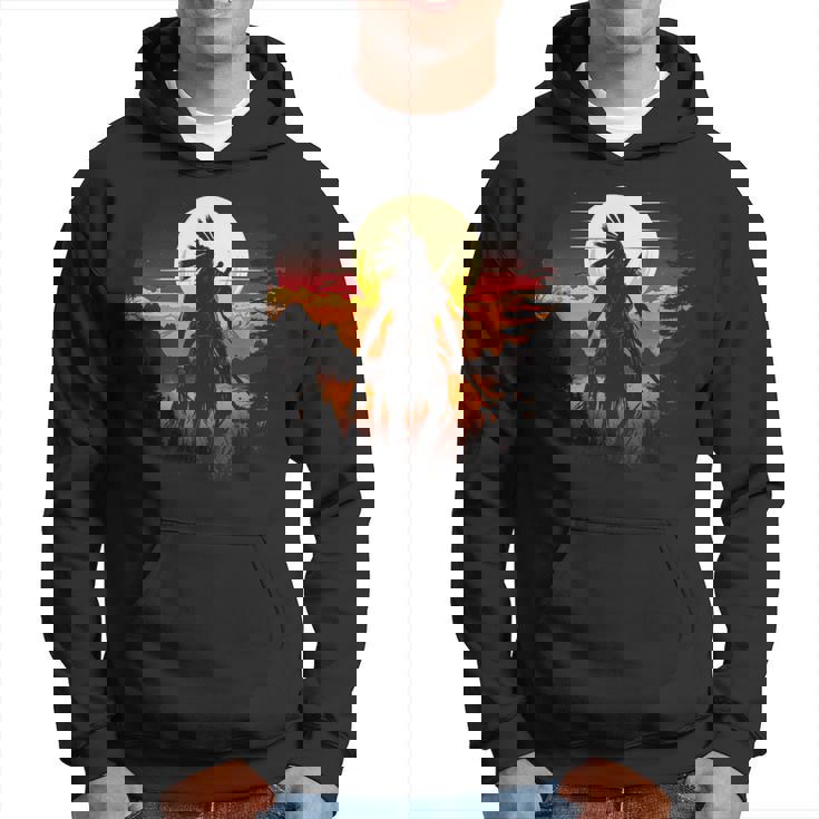 Native American Chief Tribes Culture Sacred Sioux Hoodie