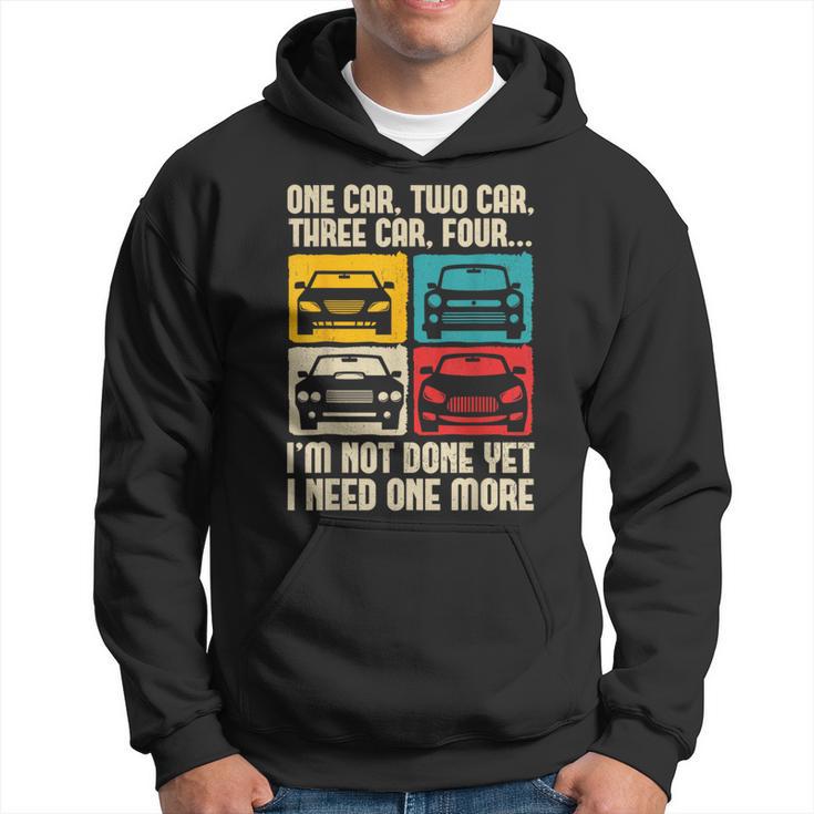 I Need One More Car Lover Jdm Car Guy Car Enthusiast Hoodie