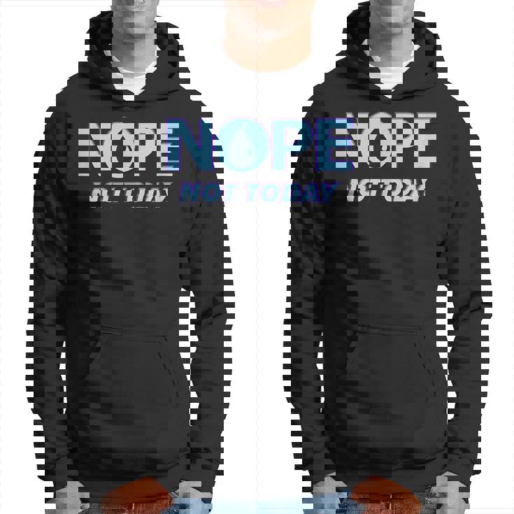 Nein Heute Nicht Magic Tcg Blue Mana Hoodie