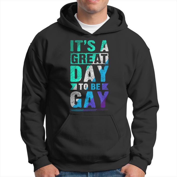 New Blue Gay Male Mlm Pride Flag Hoodie