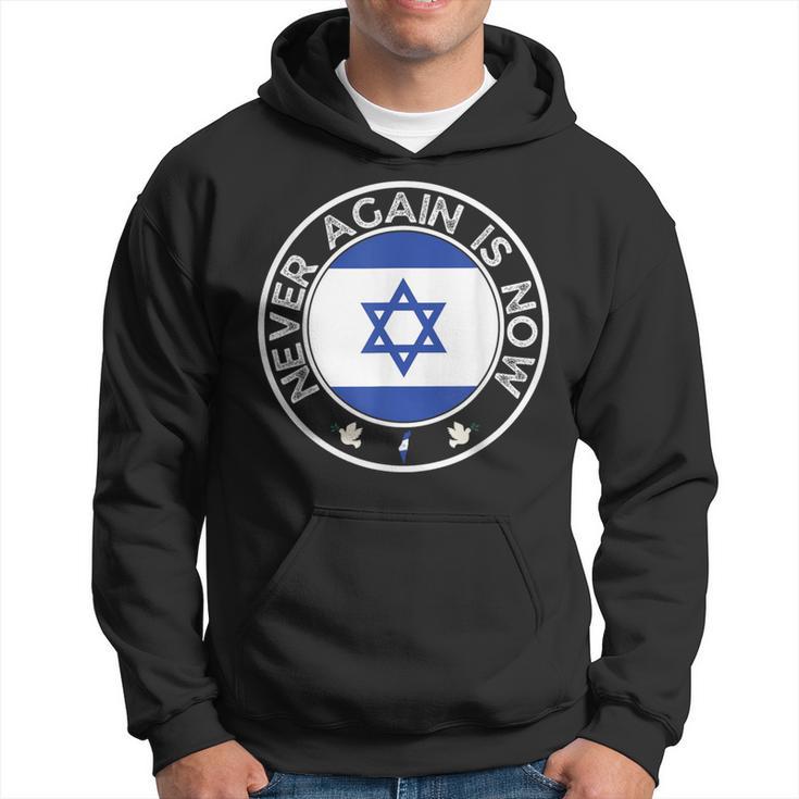 Nie Wieder Ist Jetzt Unterstützung Für Jeden Und Israel Kapuzenpullover