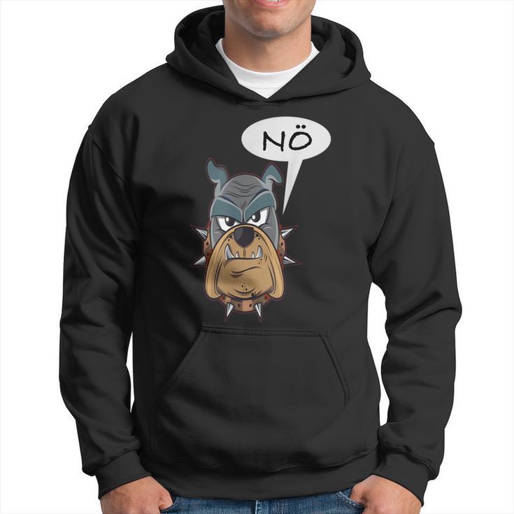 Nö Hund Statement Frosch I No Fun I Nein Hoodie