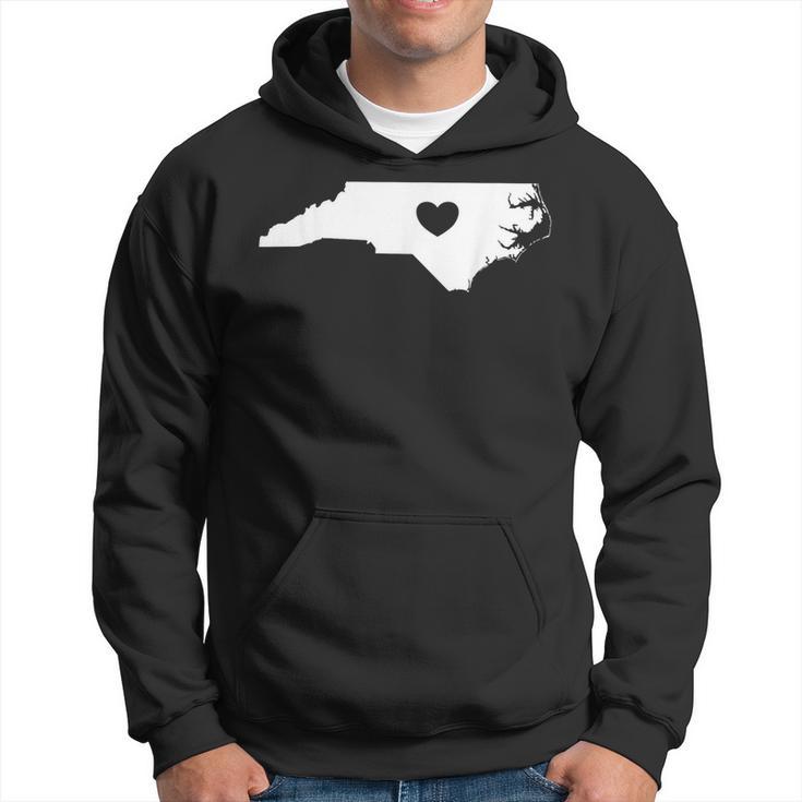 North Carolina Heart State Silhouette Hoodie