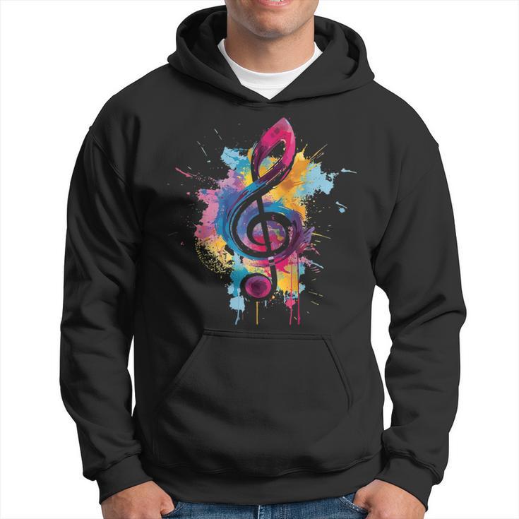 NotenschlüsselMusiker & Musik Geschenkidee Gitarre Kapuzenpullover