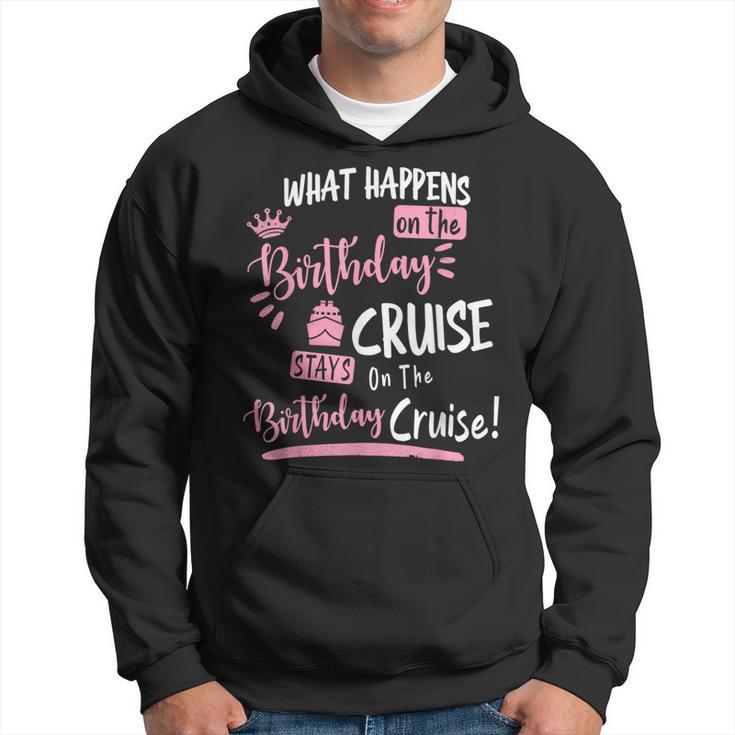 Novelty My Birthday Cruise Cruise For Women Hoodie