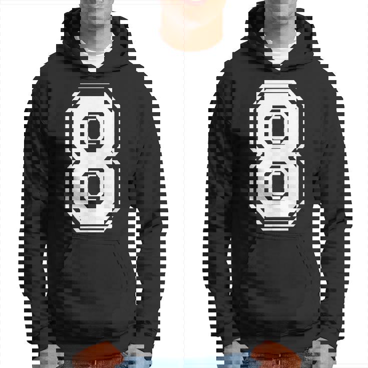 Numerada Con Número 8 De Regalo De Cumpleaños Sudadera