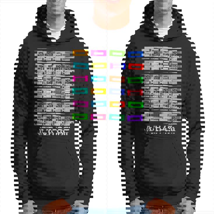 Nunca Olvides Cinta De Audio Para Cassette – Nunca Olvides 80S Sudadera
